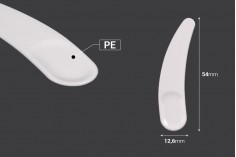 Пластмасова шпатула за крем (РЕ) 54 мм - 24 бр