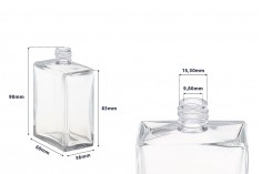 Квадратна бутилка за парфюм 100 ml 30/100 (18/415)