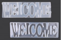 Силиконова форма надпис "Welcome" 