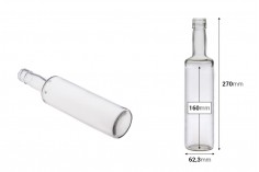 Vidalı Rakı ve uzo şişesi 500 ml