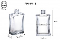 Dikdörtgen parfüm şişesi 50 ml 7/50 (18/415)